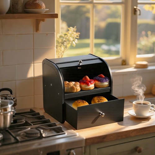 Layer large bread bin - large,