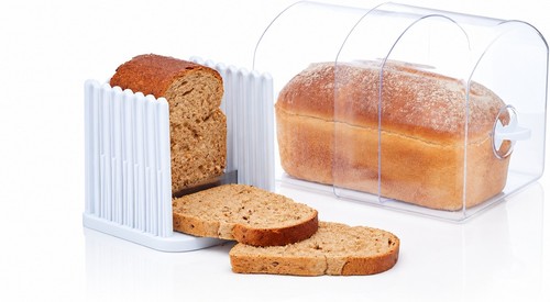 Expandable bread bin with - expandable,