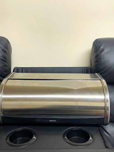 Brabantia silver metal bread - silver,