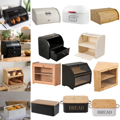Bread bin food storage - bin,