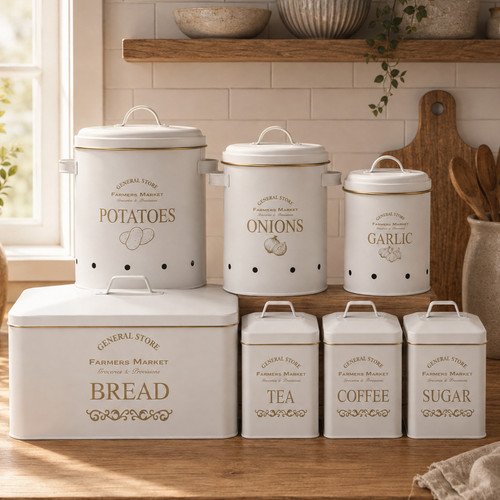 Piece set canisters - canisters, bread