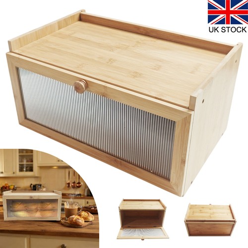 Large bread bins natural - large,