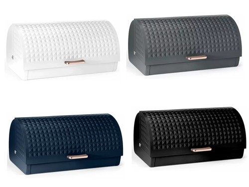 Breadbin with roll top lid - with,