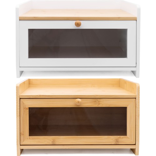 Bread bin with - bin, flip