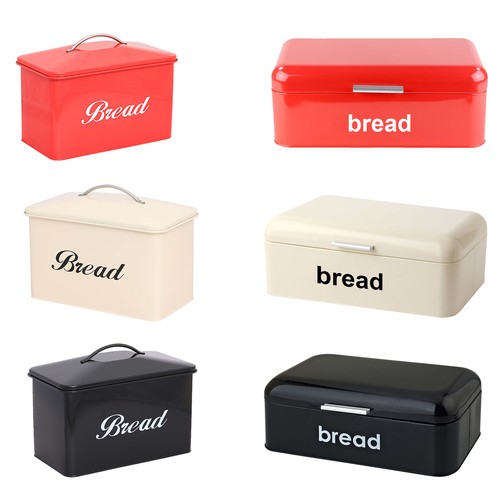 Retro style bread bin - bread, steel