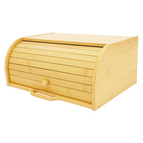 Bamboo bread bin elegant - bamboo,
